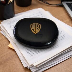 Rare Vintage Warner Bros. Corporate "Skipping Stone" Paperweight